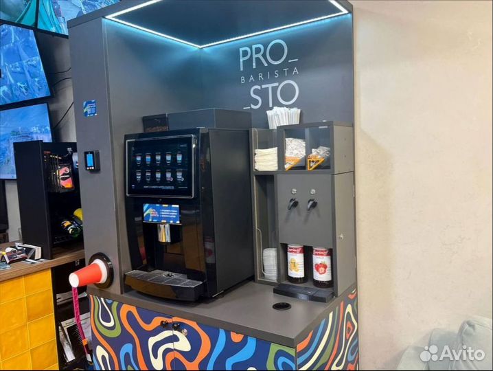 Кофейная стойка самообслуживания от производителя