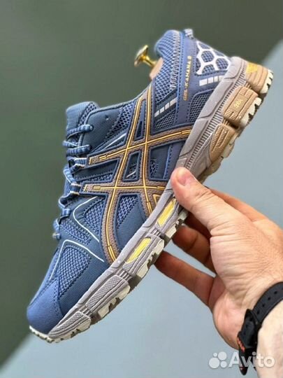 Кроссовки Asics синие р45