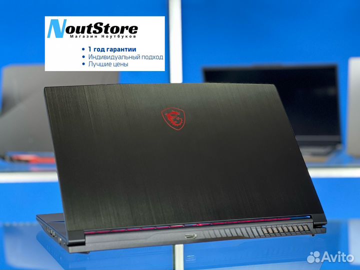 MSI GF63 Thin RTX 3050Ti i5-11400H 16GB 512GB