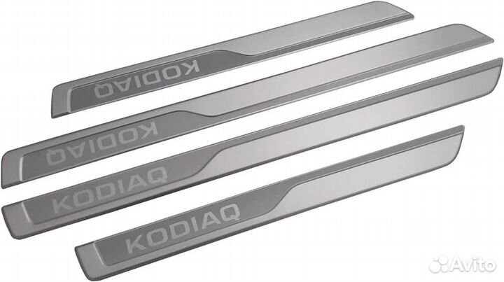 Накладки порогов Skoda Kodiaq