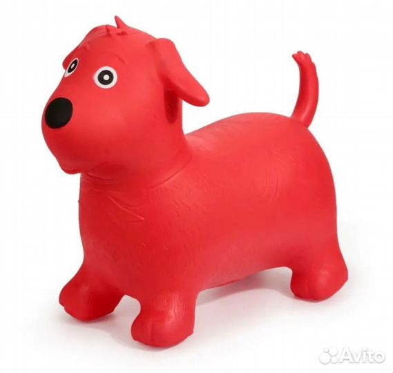 Новый прыгун надувной щенок