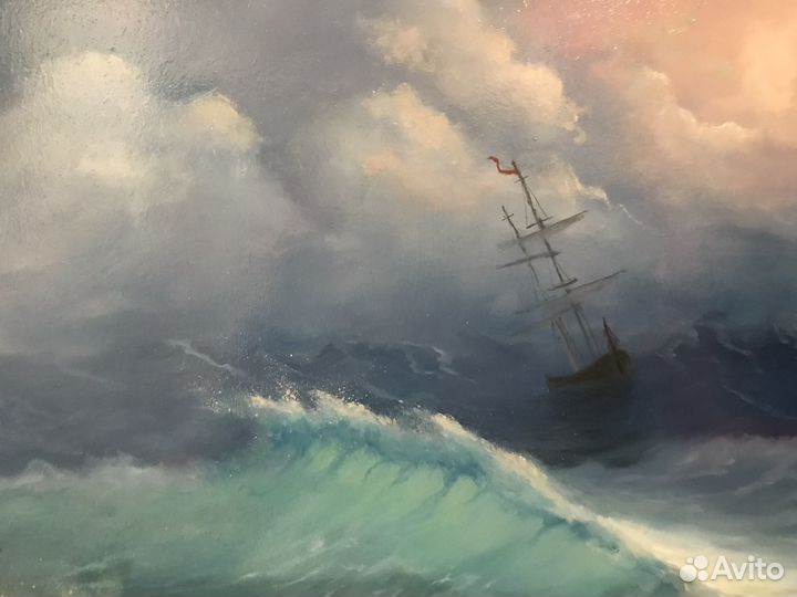 Картина маслом на двп