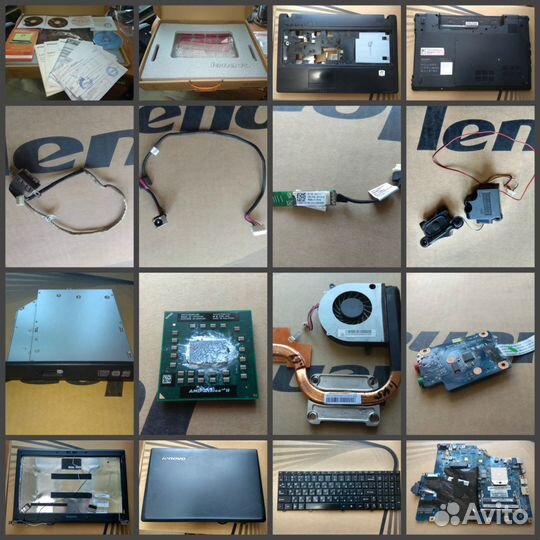 Ноутбуки на запчасти Acer, Lenovo, HP, Asus