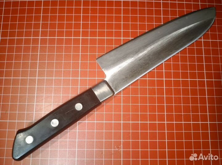 Японский кухонный нож Сантоку 170 мм