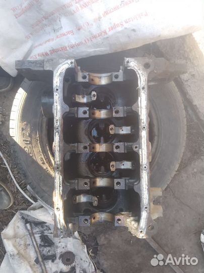 Блок цилиндров, блок двигателя lanos, nexia