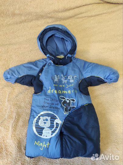 Зимний комбинезон-трансформер