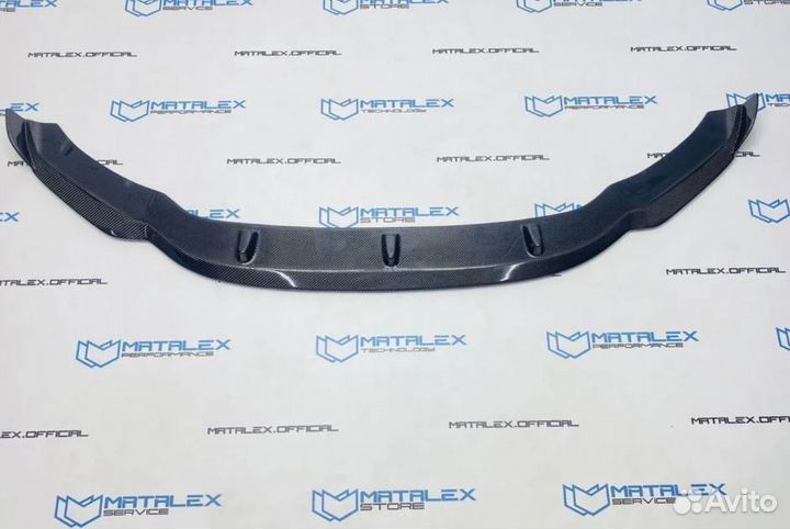 Сплиттер BMW X5 F85 X6 F86, Paradigm, карбон