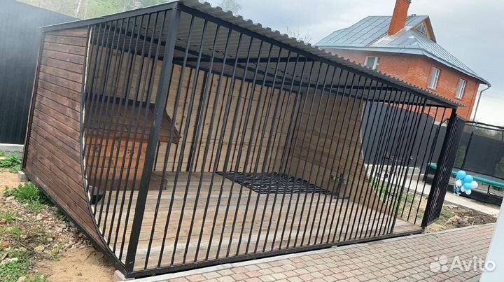 Вольер для собак опыт 6 лет