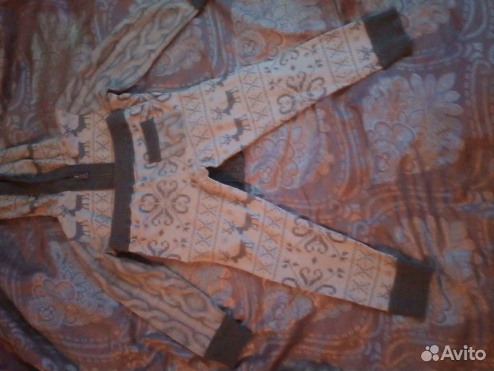 Теплый костюм с оленями DGabanna - оригинал