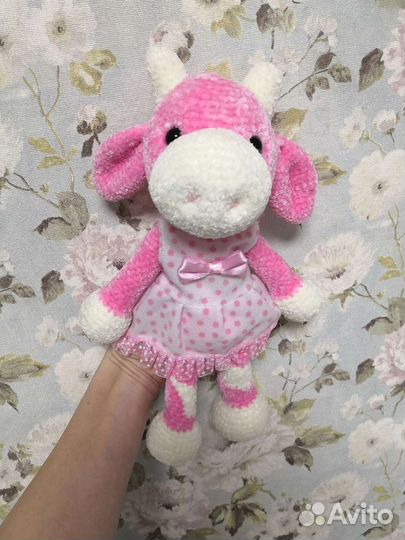 Игрушки мягкие вязаные Пижамница