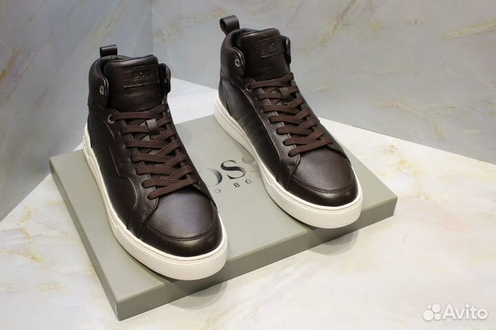 Кеды мужские высокие Hugo boss