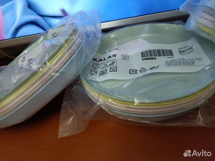 19 см детские IKEA Калас плоские тарелки