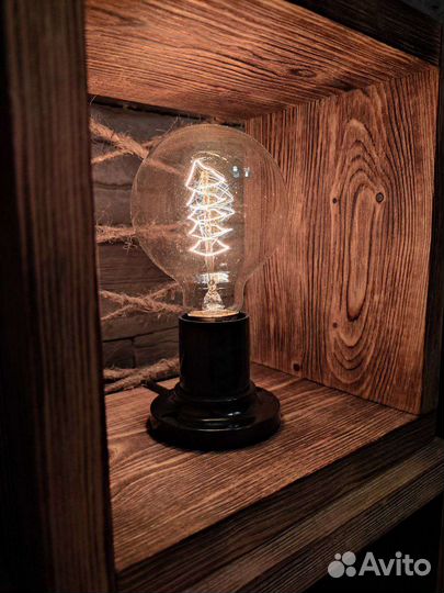 Светильник (ночник) в стиле лофт
