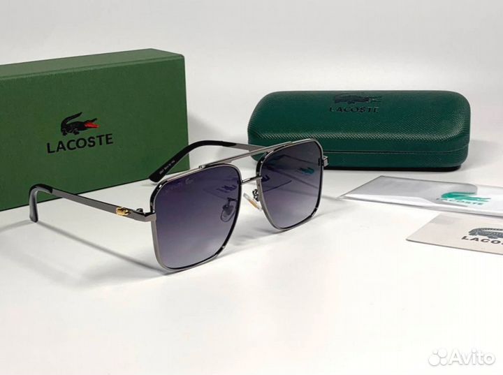 Очки Lacoste Aviator фиолетовые