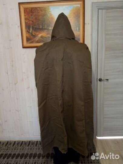 Плащ палатка офицерская. СССР. Новая