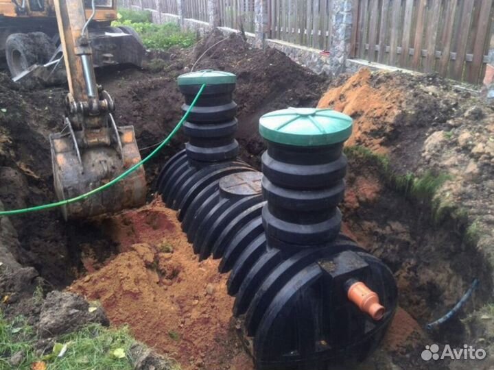 Септик Руслос 8 дренажный