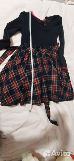 Школьное шикарное платье для девочки