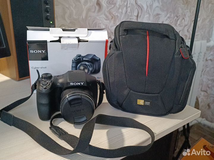 Sony фотоаппарат Cyber-shot DSC-H300, черный