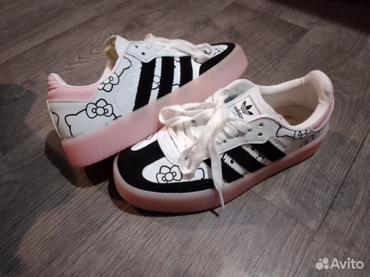 Кеды женские adidas hello kitty