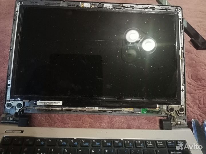 Ноутбук рабочий под разбор