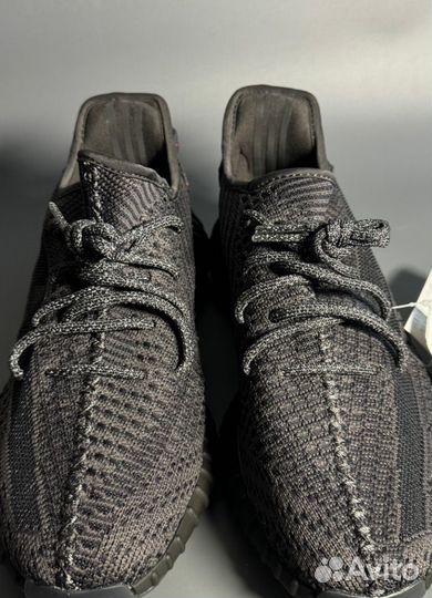 Кроссовки Yeezy Boost 350 V2 Black Люкс+