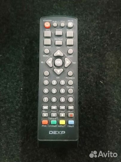 Пульт для тв приставки Dexp