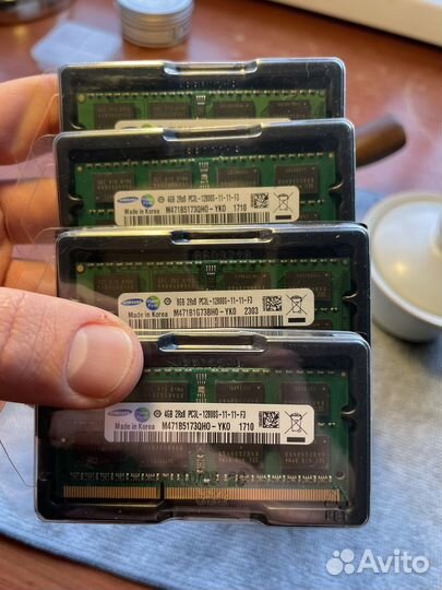 Оперативная память ddr3 4 gb для ноутбука Samsung