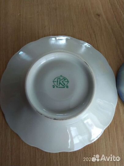 Набор кофейных пар, ссср, фарфор г. Коростень