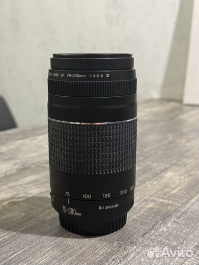 Объектив canon ef 75 300mm