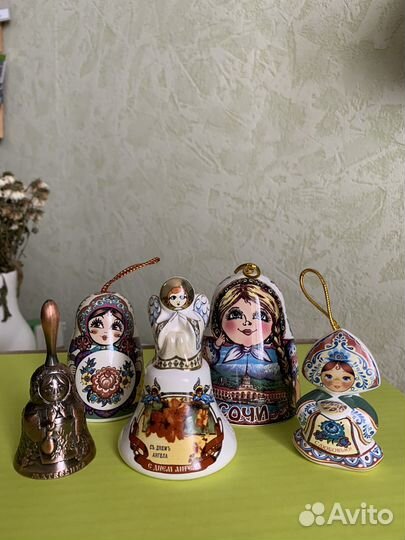 Матрешка колокольчик