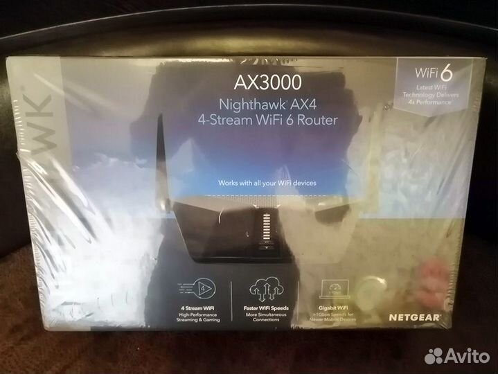 WI-FI роутер Netgear Nighthawk AX4 4-Stream AX3000