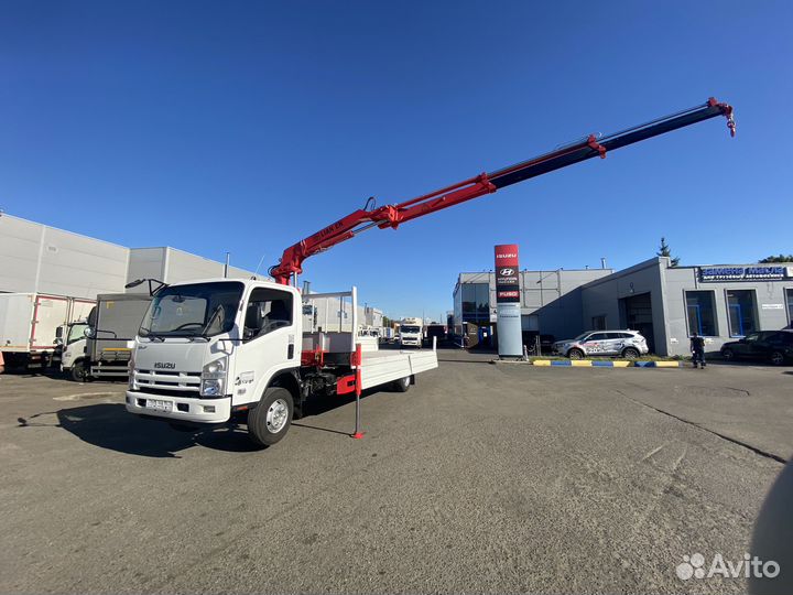 Isuzu NQR90 с КМУ, 2023