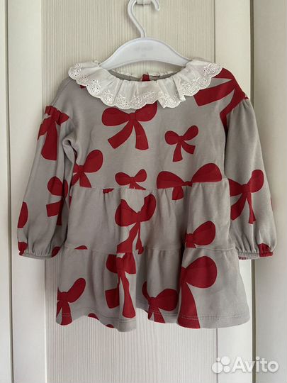 Платье детское 80 хлопок