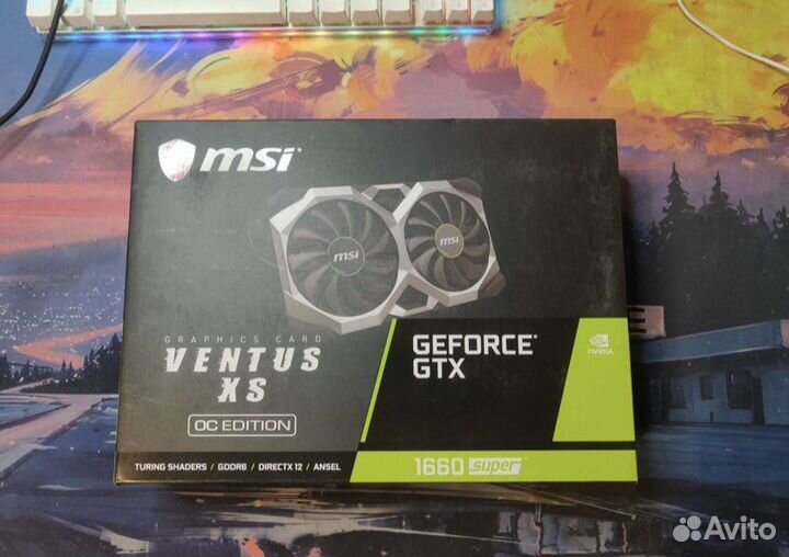Видеокарта GTX 1660 super