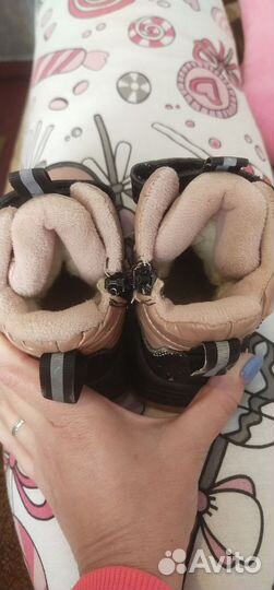 Кроссовки зимние для девочки 23