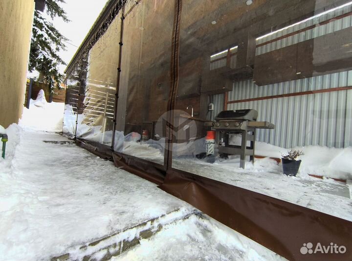 Жидкие окна на беседку