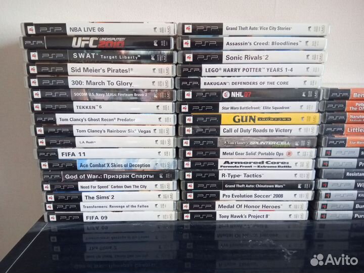 Диски с играми на psp, PlayStation2
