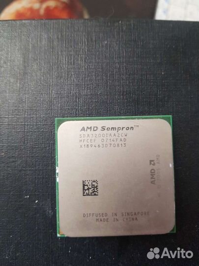 Процессор AMD sempron sda3200iaa2cw