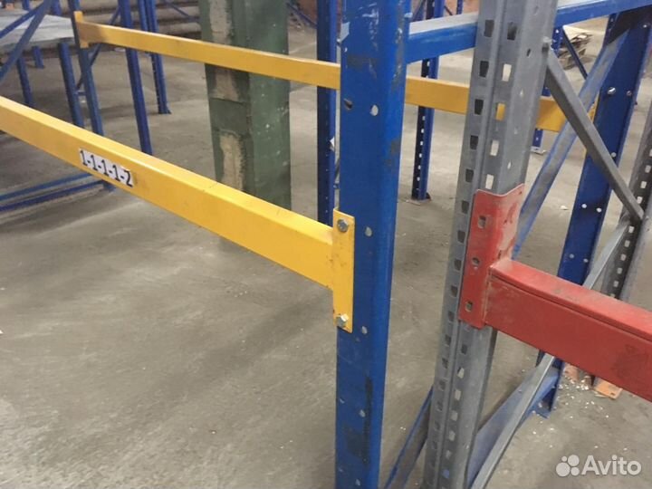 Стеллаж паллетный металлический