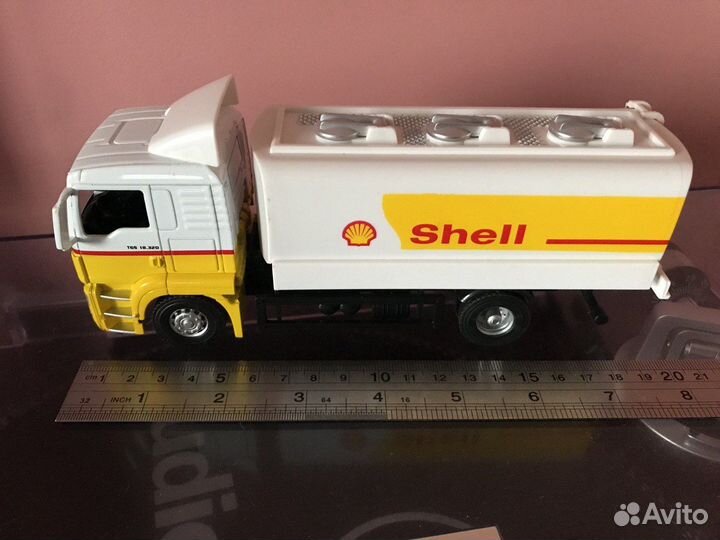 Модель масштабная бензовоз MAN shell 1:43 Франция