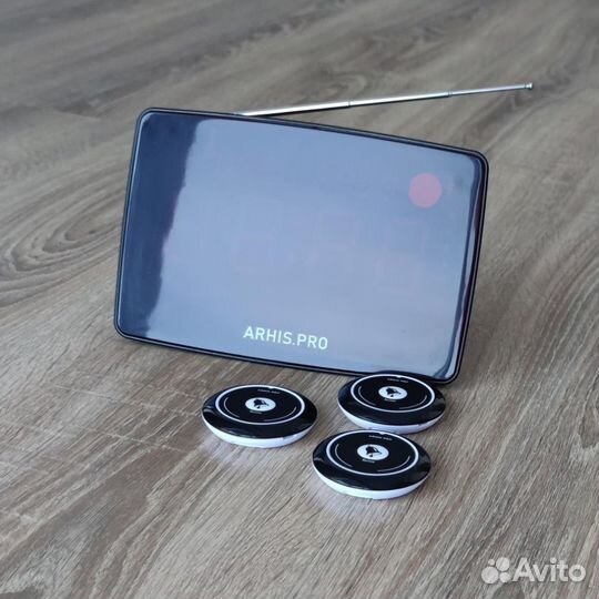 Кнопка вызова персонала беспроводная и табло