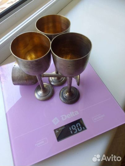 Серебряные рюмки СССР 875 проба