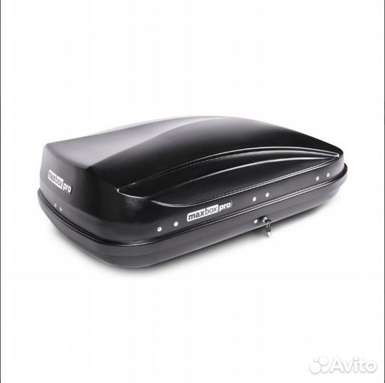 Автобокс на крышу авто MaxBox PRO 430литров черный