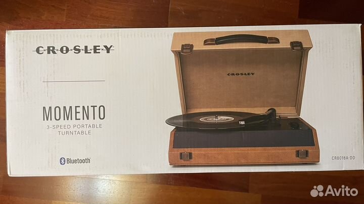 Виниловый проигрыватель crosley momento