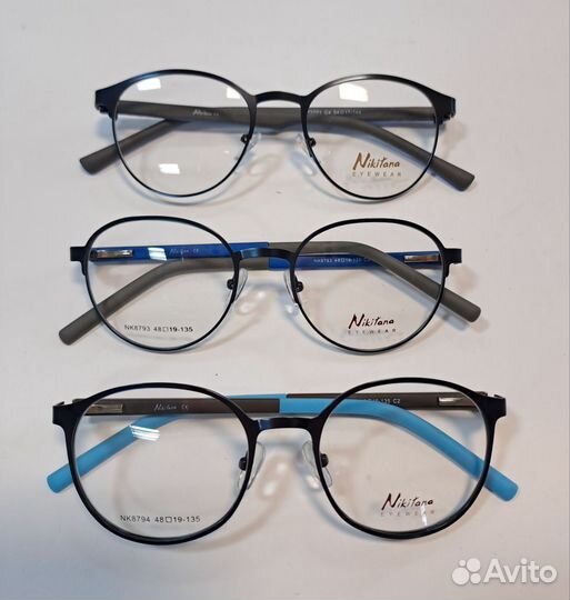 Оправа круглая подростковая