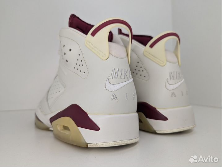 Кроссовки Jordan 6 Retro Maroon(2015) 11us/45