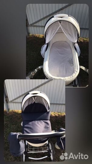 Коляска 2 в 1 Bebe-mobile Santana