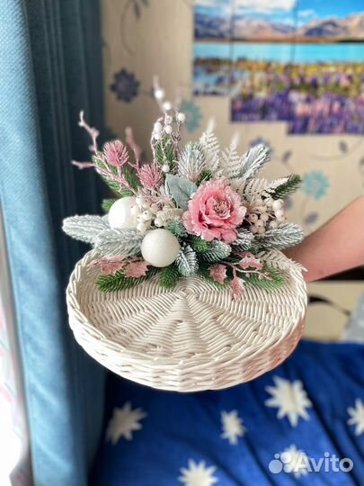 Новогодняя мандаринница