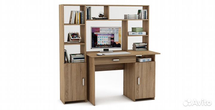 Уголок школьника «Лайт 3Я» с надстройкой