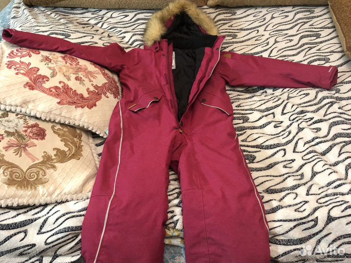 Детский зимний комбинезон на девочку